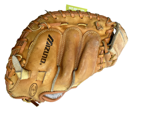 Vist Large View of Product Image Which is Used Mizuno MPR C011 POWER CLOSE BB/SB Catchers RH Throw Brown 35"