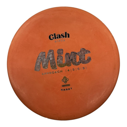 Vist Large View of Product Image Which is Used Clash Discs HARDY MINT Disc Golf Putter Orange 174g