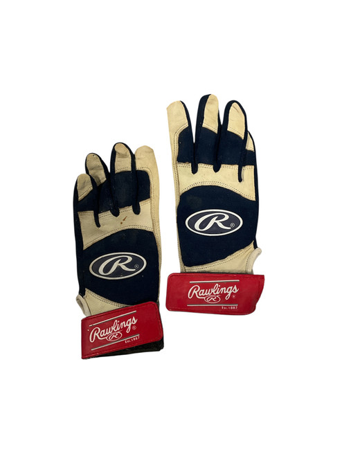 Vist Large View of Product Image Which is Used Rawlings BB/SB Batting Gloves None MD