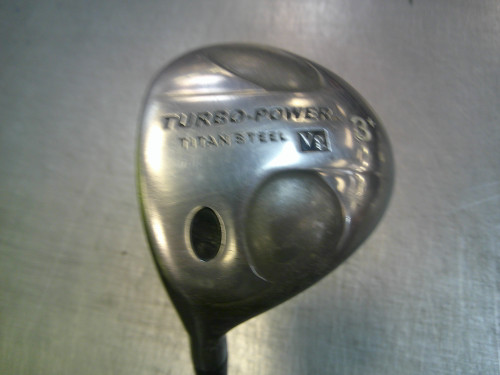 Vist Large View of Product Image Which is Used Turbo Power TITAN STEEL VG Mens Fairway Wood LH 3 Wood