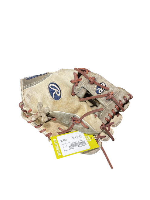 Vist Large View of Product Image Which is Used Rawlings HOH R2G BB/SB Glove RH Throw Grey 11 1/2"