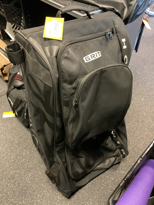 Vist Large View of Product Image Which is Used Warrior Sr Hockey Wheeled Black