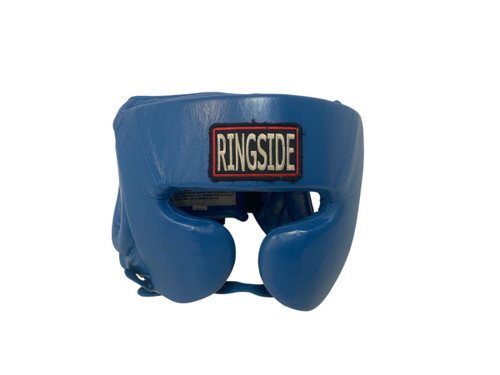 Vist Large View of Product Image Which is Used Ringside Boxing Headgear Royal Blue