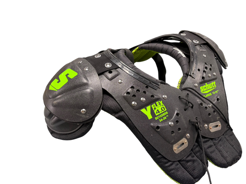 Vist Large View of Product Image Which is Used Schutt Y FLEX 4.0 FB Shoulder Pads None XL