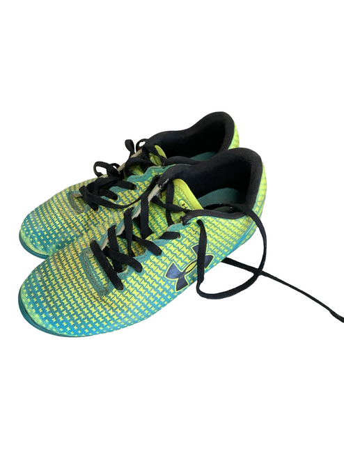 Vist Large View of Product Image Which is Used Under Armour Soccer Cleats Carolina Blue Youth 13.0