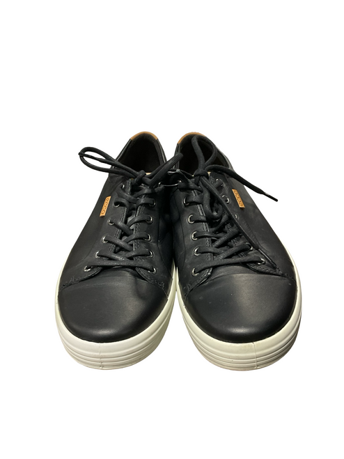 Vist Large View of Product Image Which is Used Ecco Mens Golf Shoes Black Senior 11