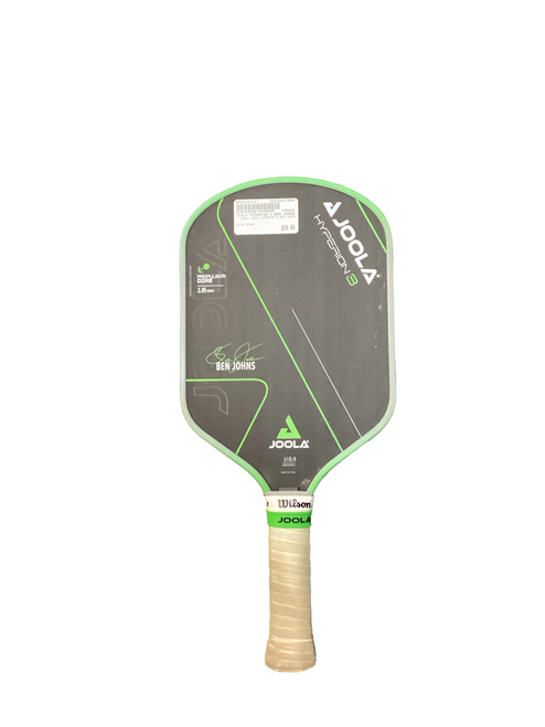 Vist Large View of Product Image Which is Used JOOLA HYPERION 3 BEN JOHNS Pickleball Racquet Black