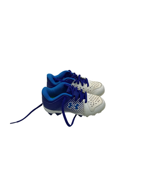 Vist Large View of Product Image Which is Used Under Armour LEAD OFF BB/SB Cleats Royal Blue Youth 12.0