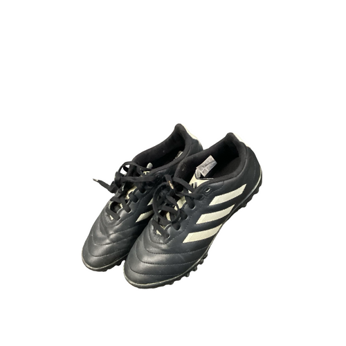 Vist Large View of Product Image Which is Used Adidas Soccer Indoor Shoes Black Junior 02.5