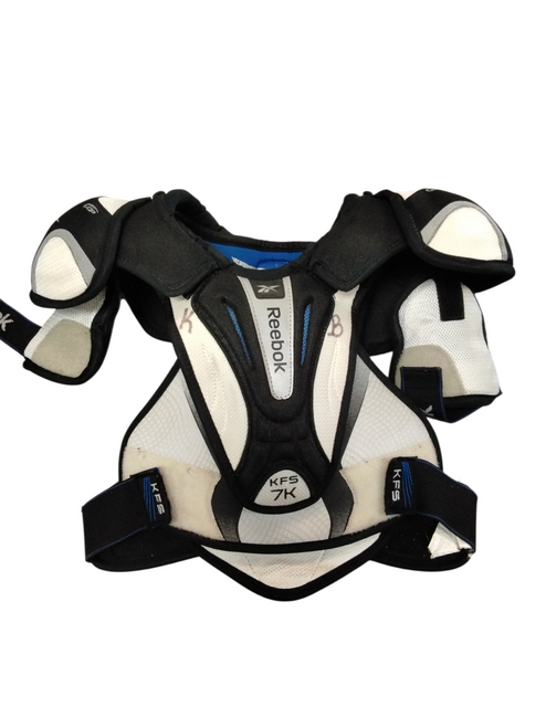 Vist Large View of Product Image Which is Used Reebok KFS 7K Junior Shoulder Pads MD