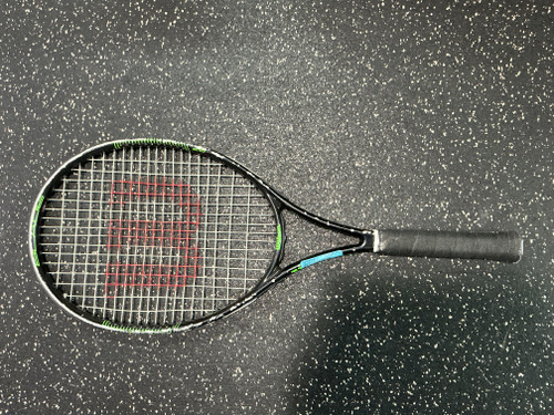 Vist Large View of Product Image Which is Used Wilson BLADE 25 Adult Tennis Racquet Pink Unknown