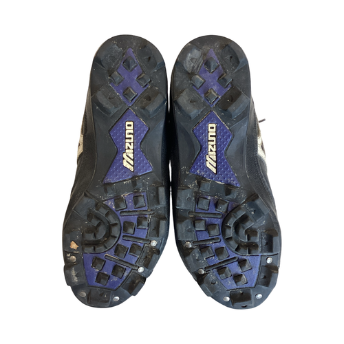 Vist Large View of Product Image Which is Used Mizuno NWB WOMENS SOFTBALL CLEAT SIZE 7 BB/SB Cleats Black Senior 7