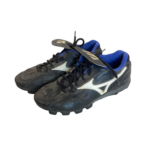 Vist Large View of Product Image Which is Used Mizuno NWB WOMENS SOFTBALL CLEAT SIZE 7 BB/SB Cleats Black Senior 7