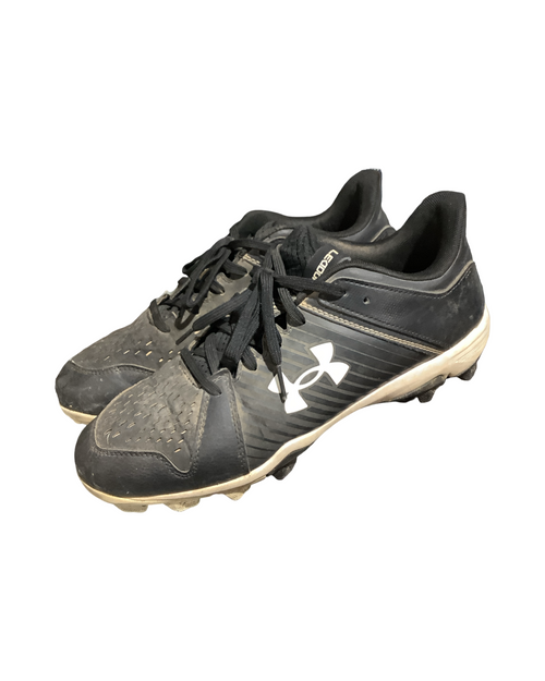 Vist Large View of Product Image Which is Used Under Armour BASEBALL BB/SB Cleats Black Senior 8
