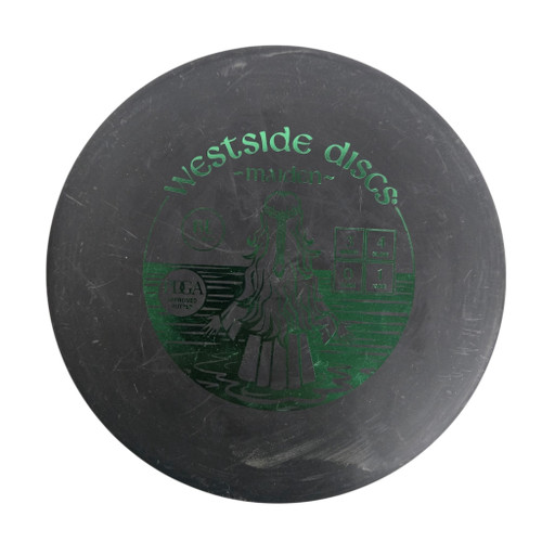 Vist Large View of Product Image Which is Used Westside MAIDEN BT MEDIUM Disc Golf Putter Dark Grey