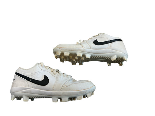 Vist Large View of Product Image Which is Used Nike JORDAN 1 LOW BB/SB Cleats White Senior 8.5