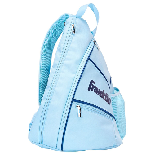 Vist Large View of Product Image Which is New Franklin Pickleball Paddle Sling Bag- Carolina Blue