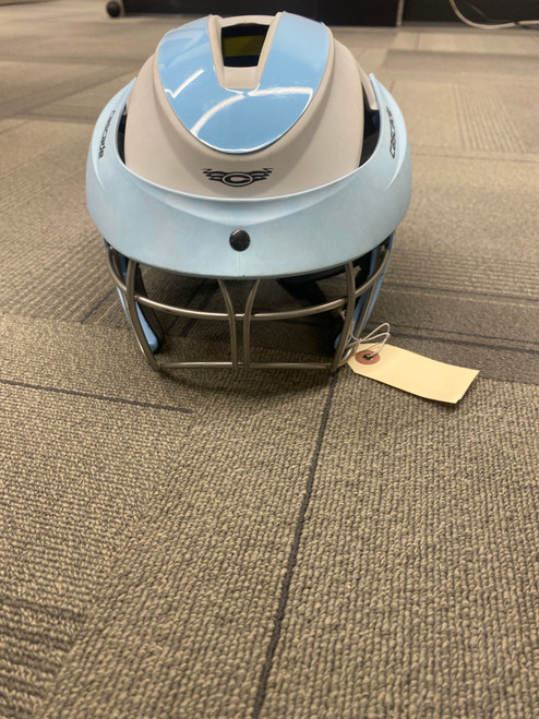Vist Large View of Product Image Which is Used Cascade LX Lacrosse Helmet Carolina Blue One Size