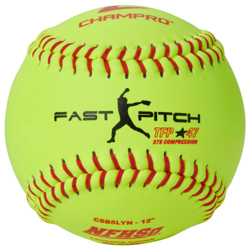 Vist Large View of Product Image Which is NFHS, 12" Softball, softball