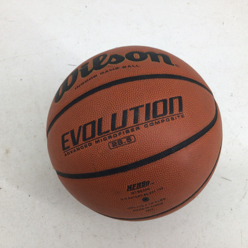 Vist Large View of Product Image Which is Used Wilson EVOLUTION 28.5IN INDOOR GAME BALL Basketball Inter Indoor