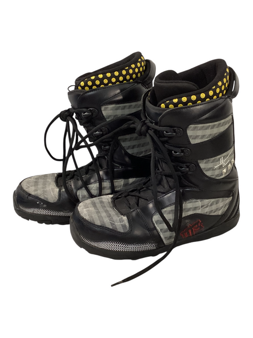 Vist Large View of Product Image Which is Used M3 SNOWBOARD BOOTS Mens Snowboard Boots Black 