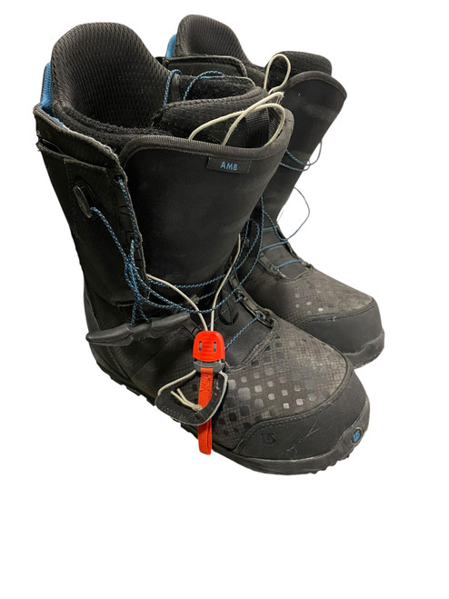 Vist Large View of Product Image Which is Used Burton IMPRINT 3 Mens Snowboard Boots Black Senior 10.5