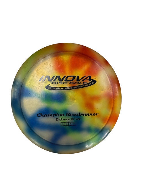 Vist Large View of Product Image Which is Used Innova CHAMPION ROADRUNNER Disc Golf Driver Red