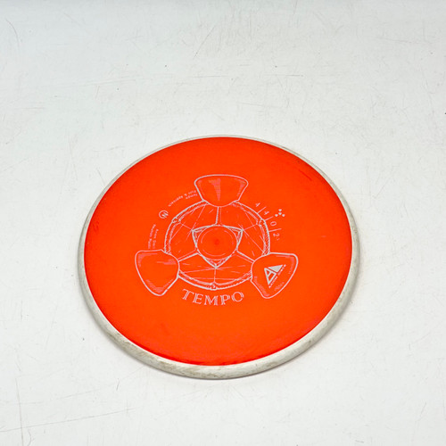 Vist Large View of Product Image Which is Used Axiom NEUTRON TEMPO Disc Golf Putter Red 173g