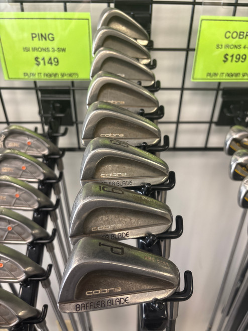Vist Large View of Product Image Which is Used Cobra BAFFLER BLADE Mens Iron Set RH 3I-PW