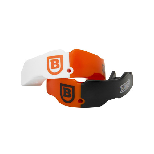 Vist Large View of Product Image Which is New 2 COLOR 2 PACK MOUTH GUARD  ORANGE