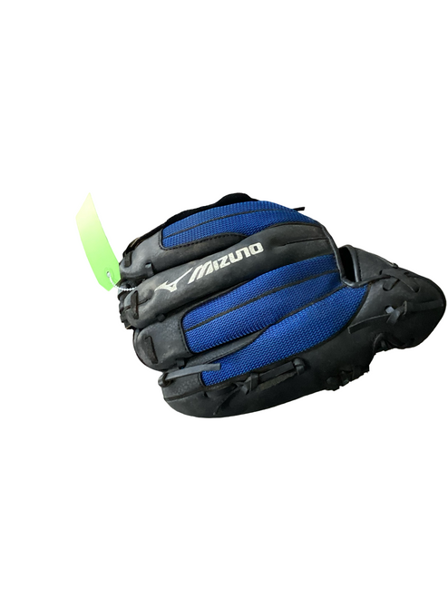 Vist Large View of Product Image Which is Used Mizuno PROSPECT RH Throw Fastpitch Gloves Black 10 1/2"