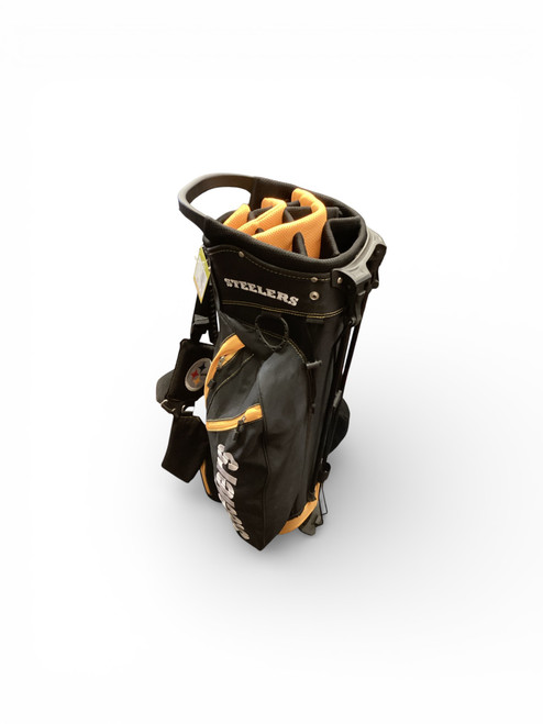 Vist Large View of Product Image Which is Used NFL STEELERS BAG Mens Stand Bag Black