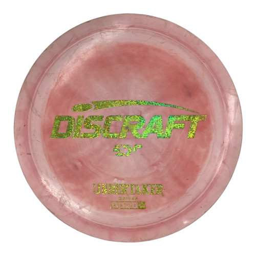 Vist Large View of Product Image Which is Used Discraft ESP UNDERTAKER Disc Golf Driver Pink