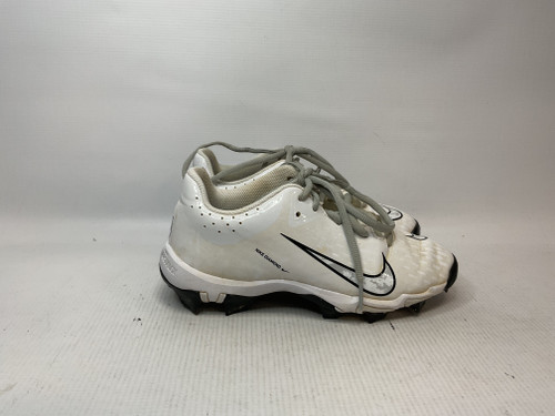 Vist Large View of Product Image Which is Used Nike NIKE DIAMOND SOFTBALL BB/SB Cleats White Junior 03.5