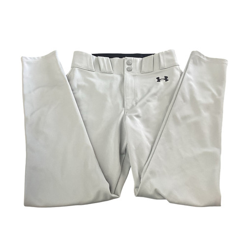 Vist Large View of Product Image Which is Used Under Armour BASEBALL PANTS BB/SB Pant Mens Grey SM