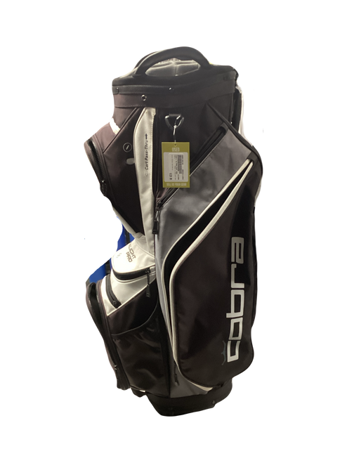 Vist Large View of Product Image Which is Used Cobra ULTRALIGHT PRO Mens Cart Bag Black And White