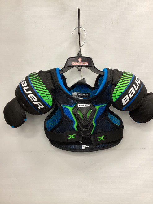 Vist Large View of Product Image Which is Used Bauer X Youth Shoulder Pads SM