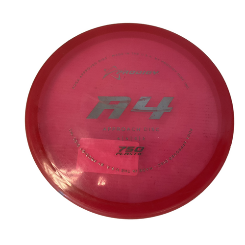 Vist Large View of Product Image Which is Used Prodigy R4 Disc Golf Putter Red