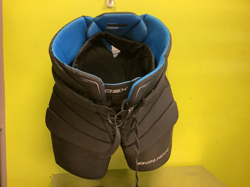 Vist Large View of Product Image Which is Used Bauer GSX Senior Goalie Pant Black XL