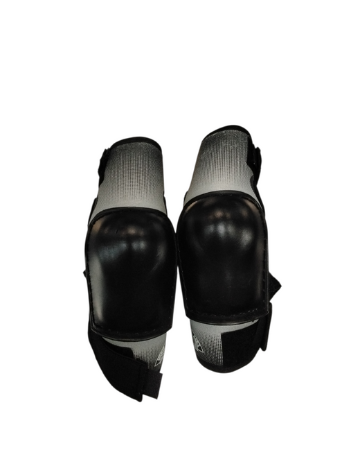 Vist Large View of Product Image Which is Used Franklin SH COMP 165 Junior Elbow Pads Black S/M