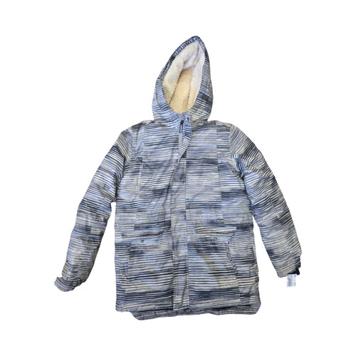 Vist Large View of Product Image Which is Used LANDS END YOUTH JACKET SIZE 14-16 Outerwear Heavy Jacket Y Grey XL