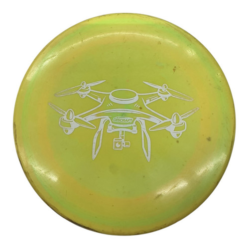 Vist Large View of Product Image Which is Used Discraft DRONE Disc Golf Mid Range Yellow 177g
