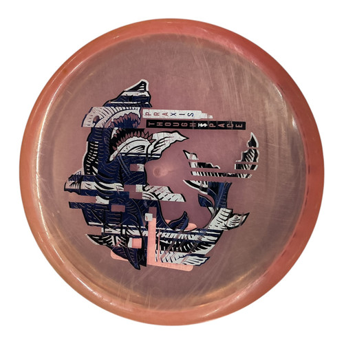 Vist Large View of Product Image Which is Used Thought Space Athletics PRAXIS Disc Golf Putter Pink 176g