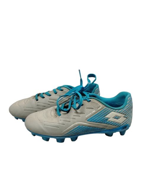 Vist Large View of Product Image Which is Used Lotto Soccer Cleats Grey Junior 01.5