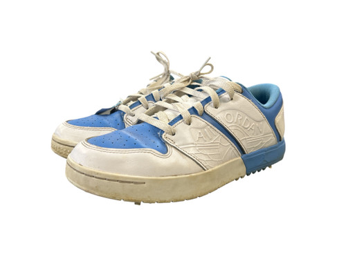 Vist Large View of Product Image Which is Used Nike JORDAN GOLF Mens Golf Shoes Sky Blue Senior 7.5