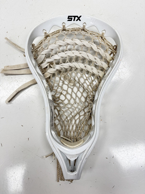 Vist Large View of Product Image Which is Used STX X10 Mens Lacrosse Head White