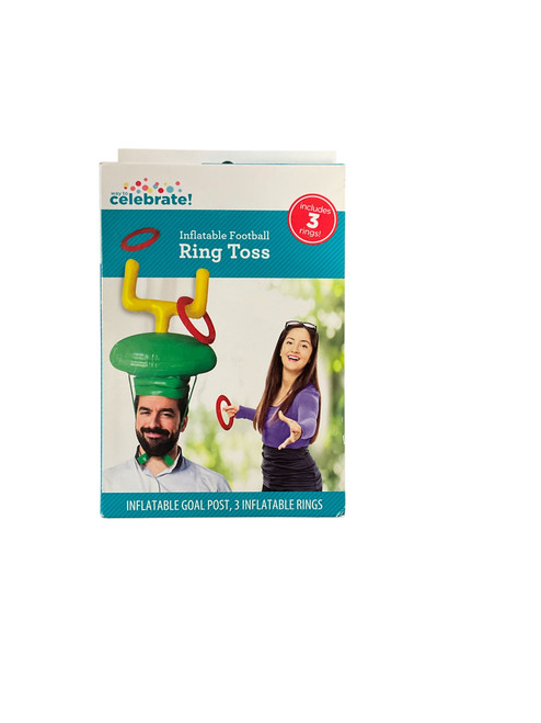 Vist Large View of Product Image Which is Used Inflatable Football Ring Toss