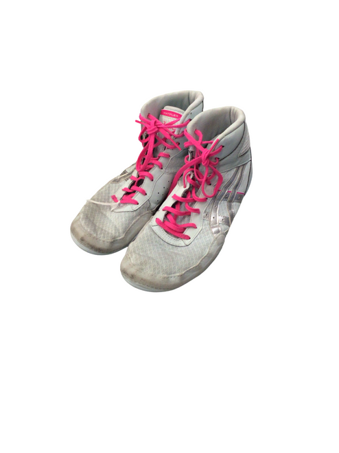 Vist Large View of Product Image Which is Used Asics Wrestling Shoes Grey Senior 11