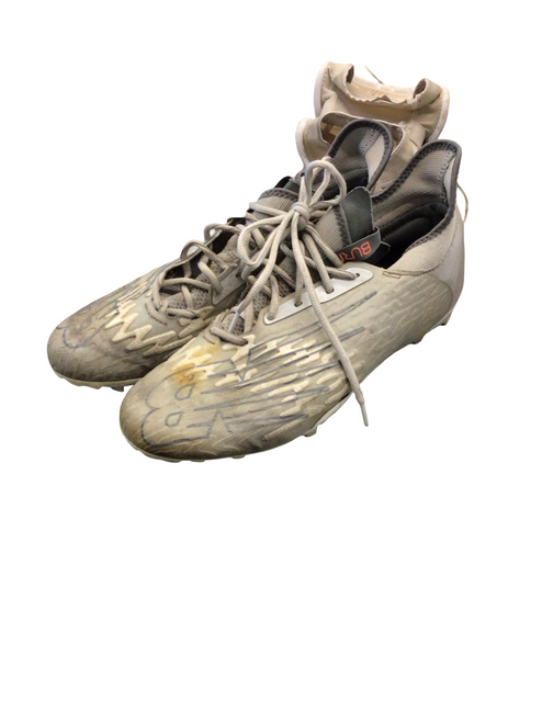 Vist Large View of Product Image Which is Used Warrior LAX Cleats Mens Grey Senior 9