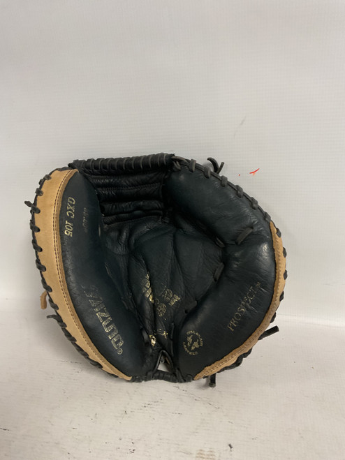 Vist Large View of Product Image Which is Used Mizuno GXC105 POWER CLOSE BB/SB Catchers RH Throw Brown 32 1/2"